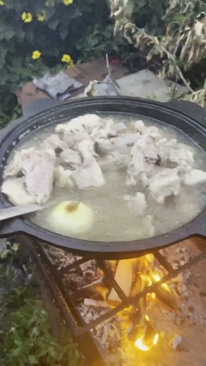 Шурпа на даче